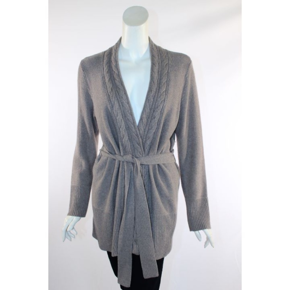 Soma Large Light Brown Long Cardigan
